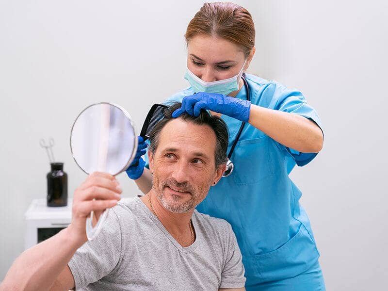 Unshaven Hair Transplant